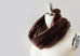 Infinity scarf - Cotton - Chocolate Brown	
