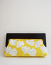 Luisa Ginkgo Clutch with Black Wood Painted Frame