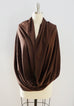 Infinity scarf - worn as shawl/wrap	
