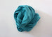 Infinity scarf - Organic Cotton - Turquoise Blue
