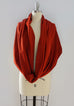 Infinity scarf - worn as shawl/wrap	