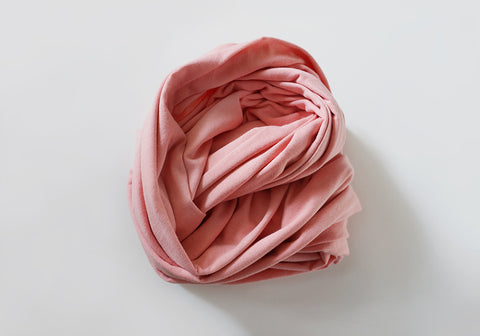 Infinity scarf - Cotton - Dusty Pink