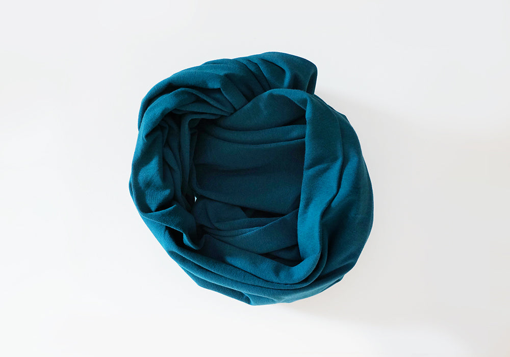 Infinity scarf - Deep Turqoise Blue