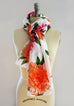 Scarf - Beautiful Floral Print - Cotton Silk Blend