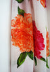 Scarf - Beautiful Floral Print - Cotton Silk Blend