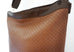 Sofia - basket weave textured vegan leather - boho style slouch bag - UPCLOSE