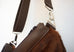 Sofia - vegan fur & leather, reddish bown coloured - boho style slouch bag - HARDWARE